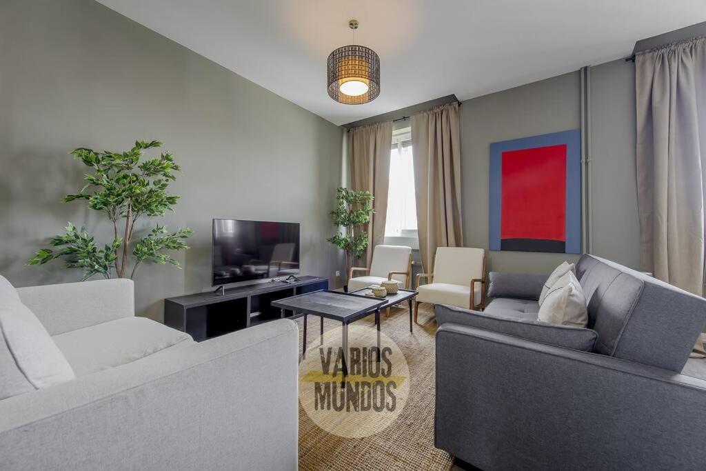 Luxury&Cool 9Pax Con Vistas Al Centro De Madrid Lägenhet Exteriör bild