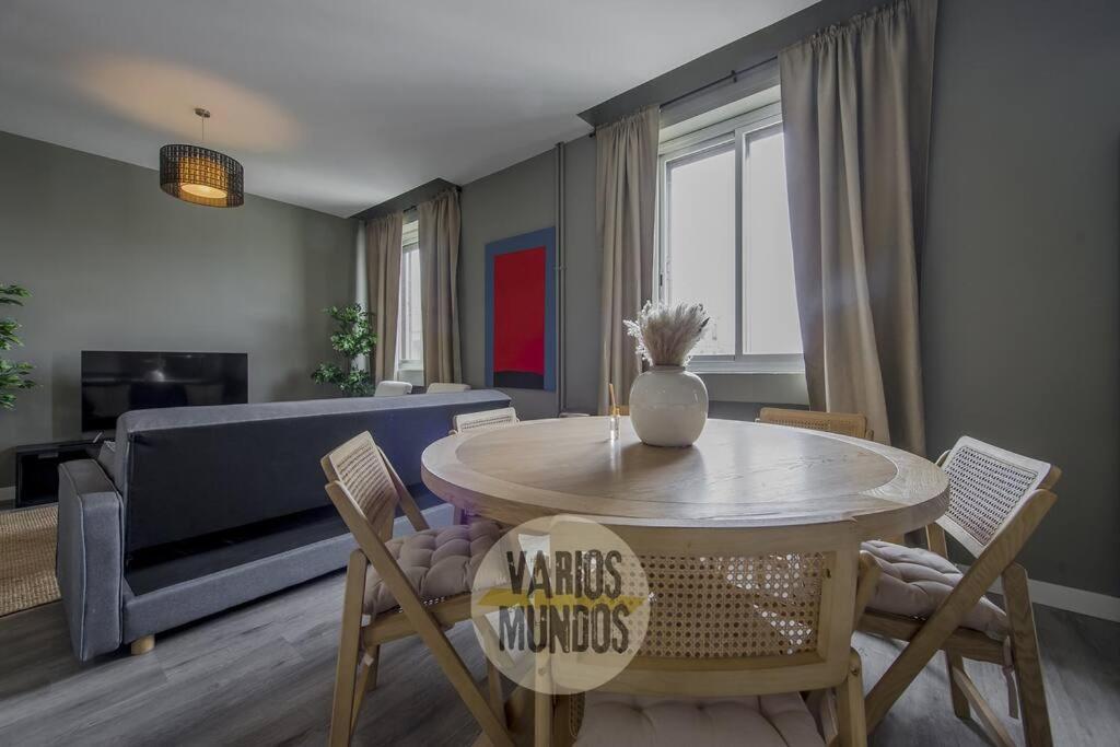 Luxury&Cool 9Pax Con Vistas Al Centro De Madrid Lägenhet Exteriör bild